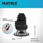 BLACK+DECKER Matrix Router Attachment For Cordless Drill (BDCMTR) (2)