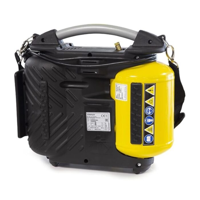 Stanley DN200105 Portable Air Compressor – 10 Bar (145 PSI), 5L Tank, 180Lmin – For Car, DIY & Inflatable Accessories (3) Stanley DN200105 Portable Air Compressor – 10 Bar (145 PSI), 5L Tank, 180Lmin – For Car, DIY & Inflatable Accessories (3)
