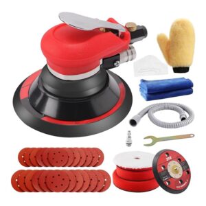 ZFE 5" & 6" Dual-Pad Pneumatic Orbital Sander Kit