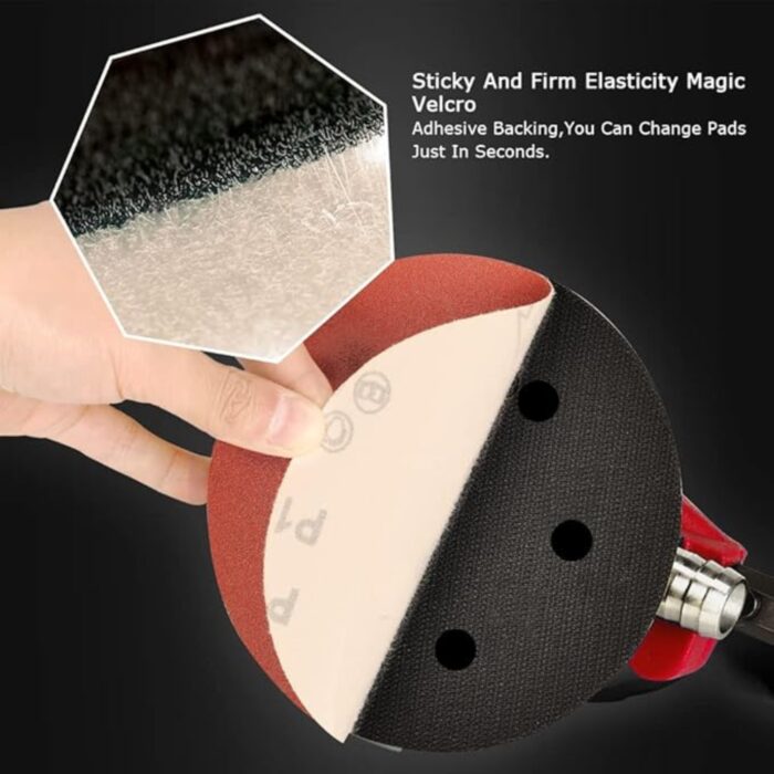 ZFE Heavy-Duty 5 & 6 Dual-Pad Pneumatic Orbital Sander Kit – Includes Extra Backing Plate, Pads, Sandpaper – Low Vibration for Wood, Metal & Composites (4) ZFE Heavy-Duty 5 & 6 Dual-Pad Pneumatic Orbital Sander Kit – Includes Extra Backing Plate, Pads, Sandpaper – Low Vibration for Wood, Metal & Composites (4)