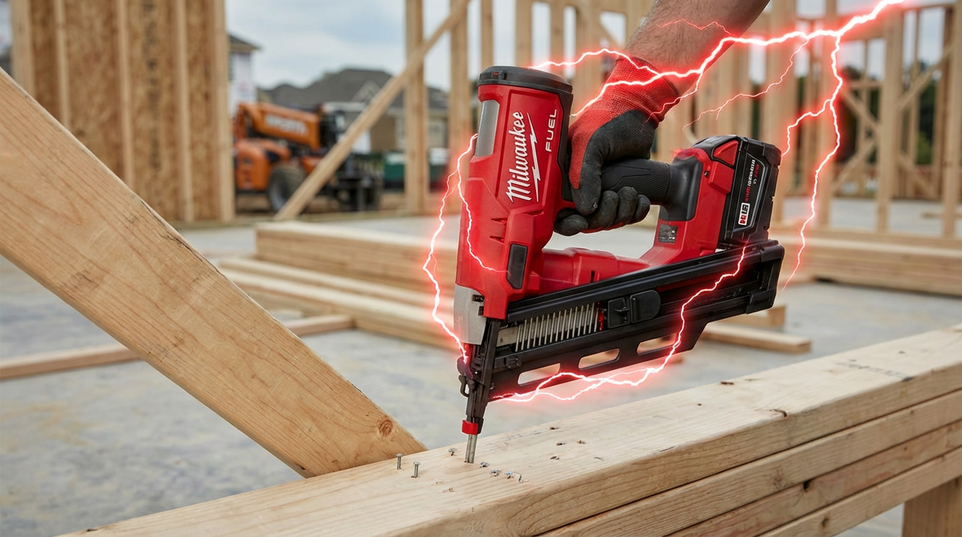 Milwaukee M18 FUEL 30 Degree Framing Nailer