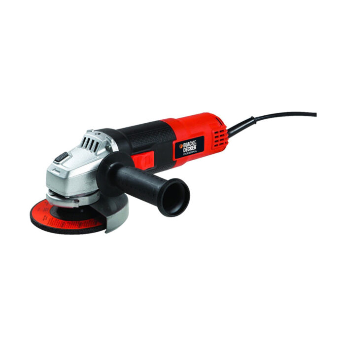 BLACK+DECKER 4-1/2" 6A Angle Grinder Kit with Metal Whee BLACK+DECKER 4-1/2" 6A Angle Grinder Kit with Metal Whee