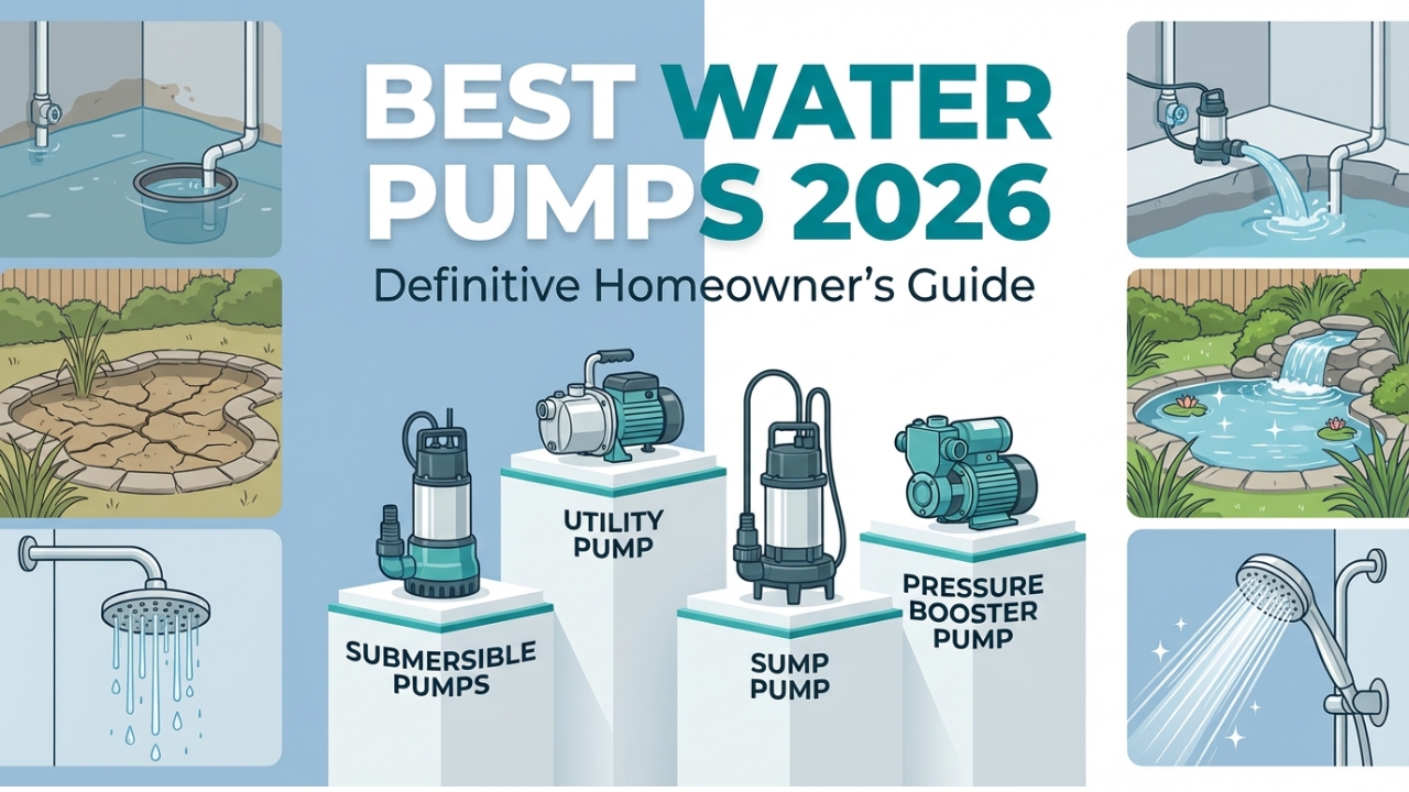 Best Water Pumps for Home Use (2026 Guide)