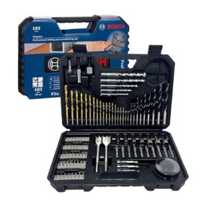 Bosch Professional Impact Drill & Bit Accessory Set 103-Piece