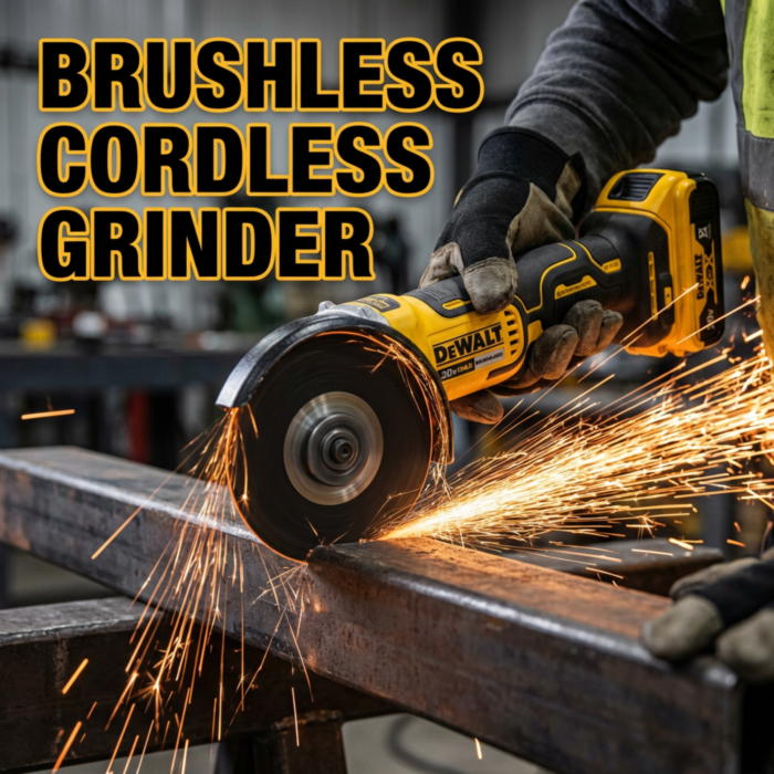 DEWALT DCG413B 20V MAX Brushless Cut-Off ToolGrinder (Tool Only) – Cordless, 4-12 - 5 Capacity, Adjustable Guard (5)