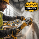 DEWALT DCG413B 20V MAX Brushless Cut-Off ToolGrinder (Tool Only) – Cordless, 4-12 - 5 Capacity, Adjustable Guard (7)
