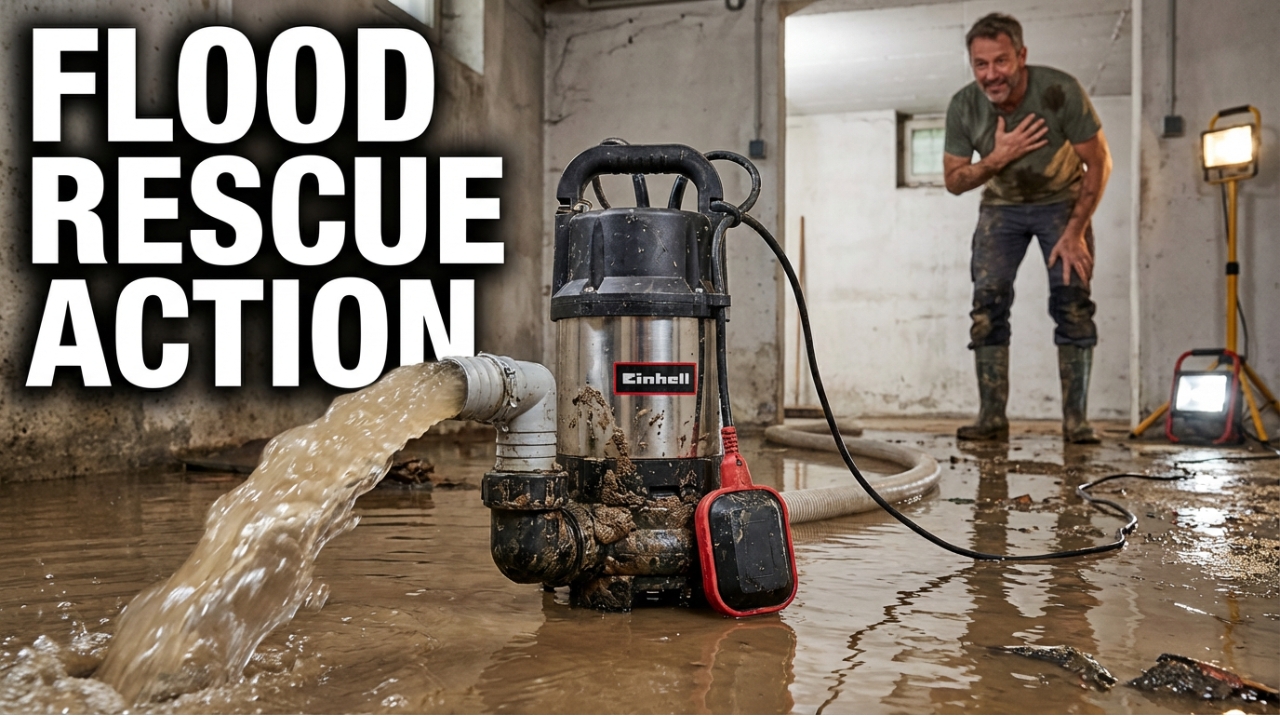 Einhell GC-DP 1020N 1000W Submersible Clean & Dirty Water Pump
