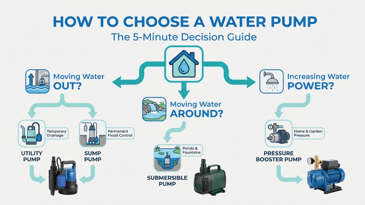 How to Choose the Best Water Pump for Home Use