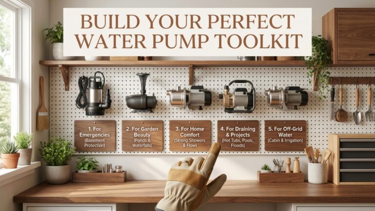 How to Choose the Best Water Pump for Home Use