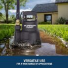 VIVOSUN 1600 GPH 100W Submersible Water Pump Ultra Quiet (2)