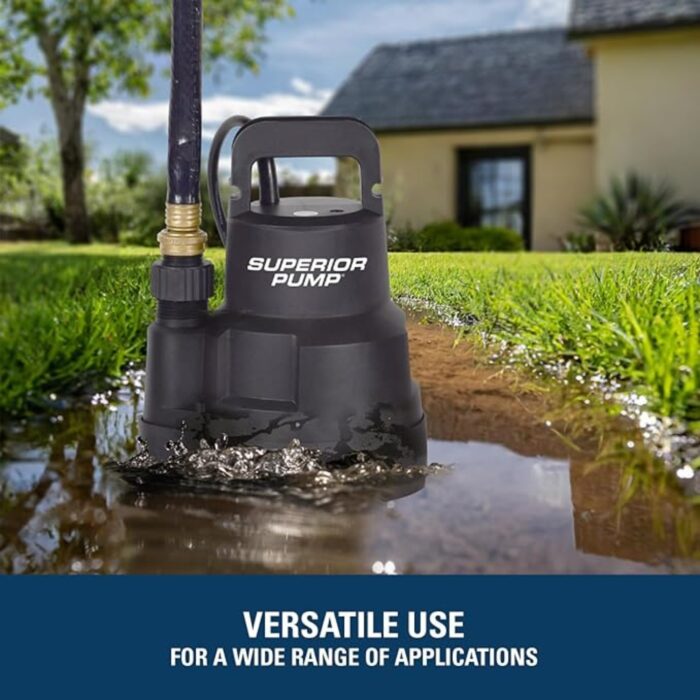 VIVOSUN 1600 GPH 100W Submersible Water Pump Ultra Quiet (2)