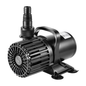 VIVOSUN 1600 GPH Submersible Water Pump, 100W Pond Pump, Ultra Quiet Aquarium Pump with 14FT. Lift Height for Pond, Waterfall, Fish Tank, Statuary, Hydroponic